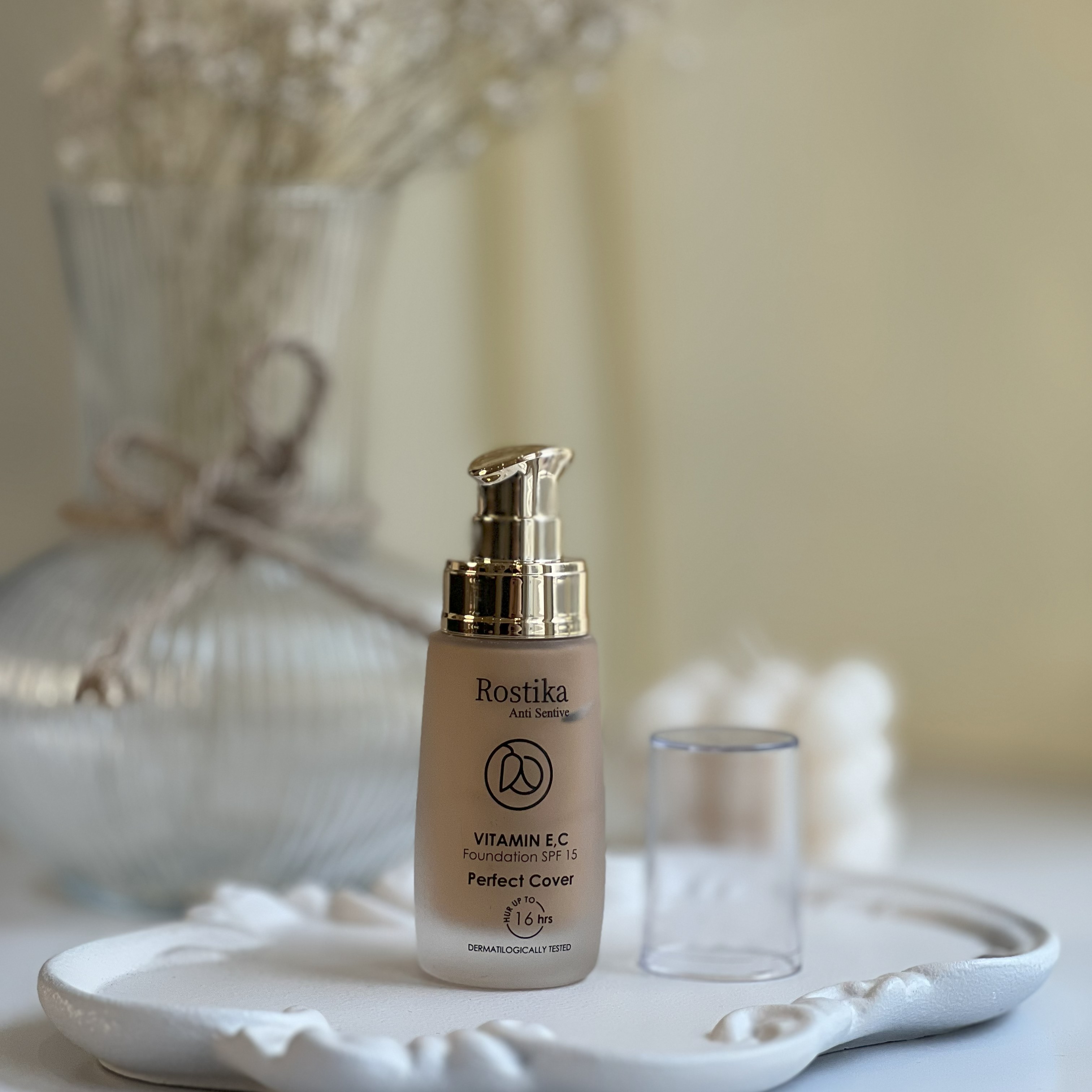 کرم پودر شیشه ای روستیکا